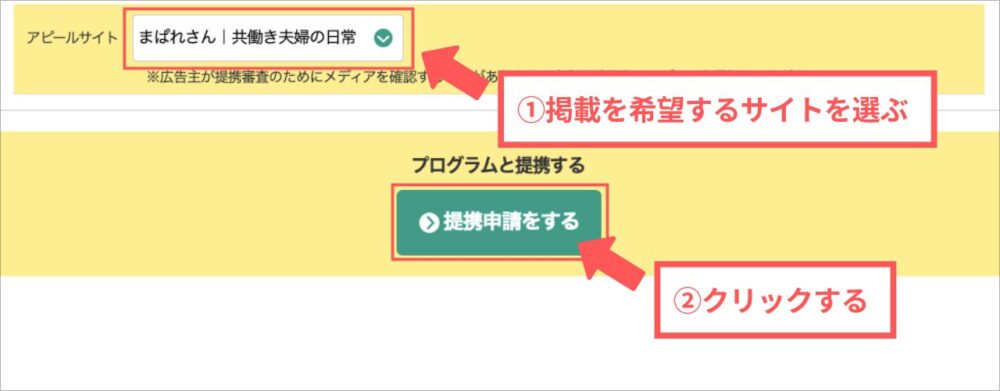 A8.net登録手順２０