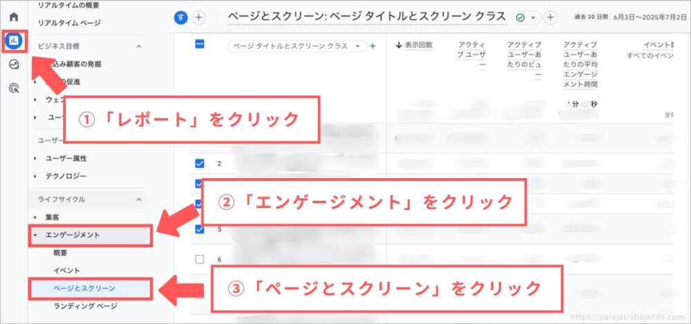 初心者向けGoogleアナリティクス活用方法：基本のアクセス数を確認１