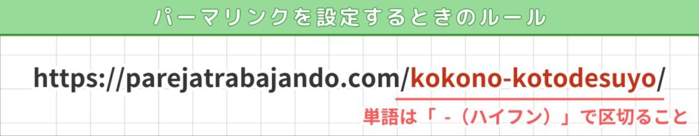 ワードプレス初期設定：パーマリンクの設定6