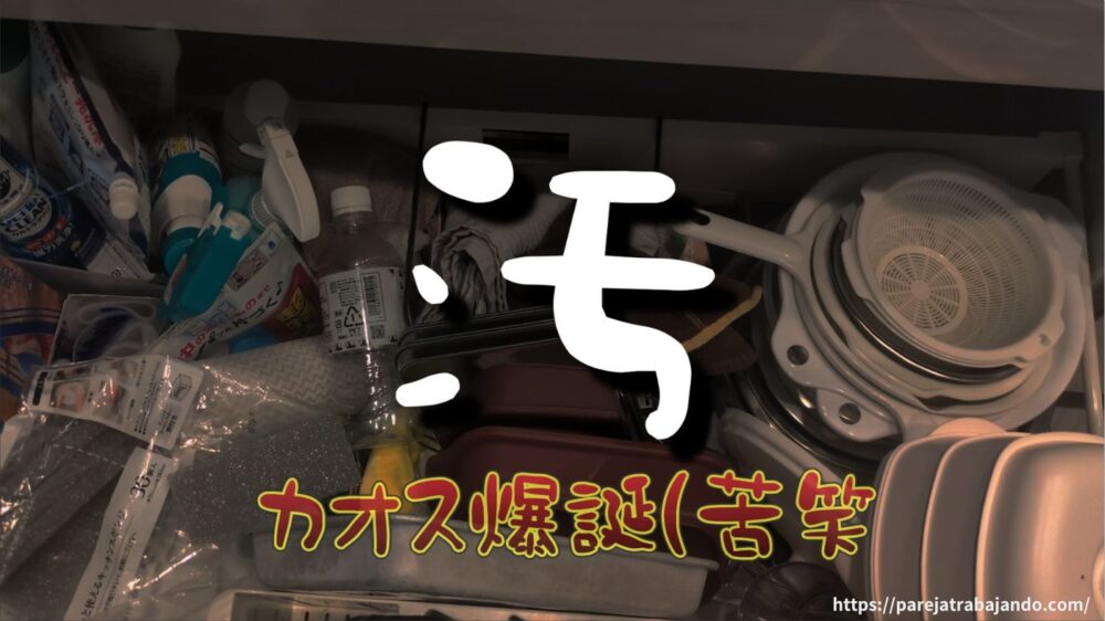 ゆる終活・おうちと向き合う|第4回:シンク下収納を全出し3