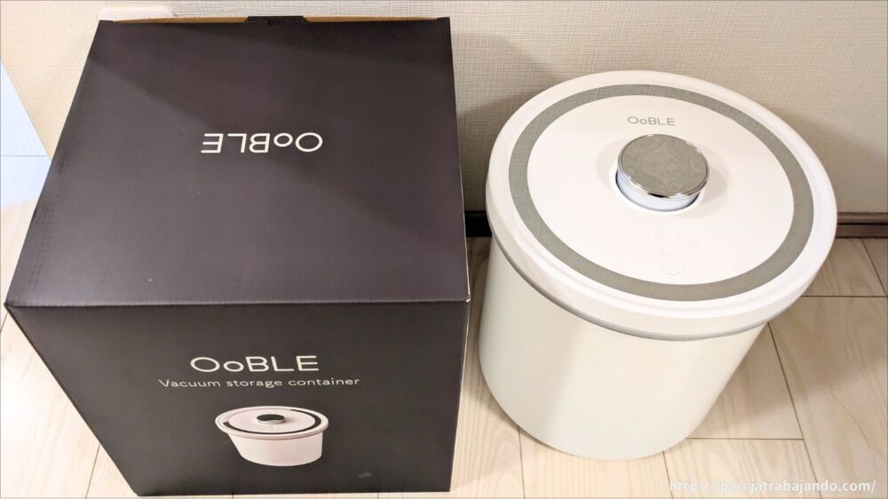 真空保存容器「OoBLE」イメージ画像２